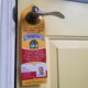 Real Estate Agent Door Hangers "I'm Also Your Neighbor" with diecut for business card insertion - FoldersandEnvelopes.com